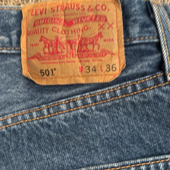 Levi’s 501 button fly jeans - Picture 4 of 4